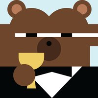 bobo flat icon bear 