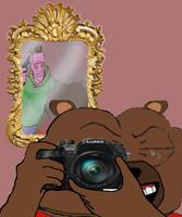 bobo snapping picture pink wojak 