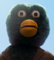 shocked puppet bird 
