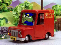 pepe delivering the queens mail 