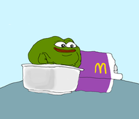 pepe mcdonalds dipping cup 