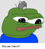 pepe mouse friend 