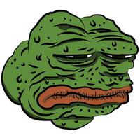 pepe old disgusted 