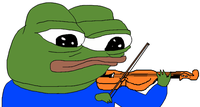 pepe playing violin 